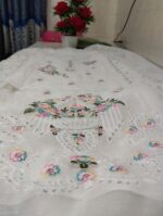 Luxeity Ivory Elegance Embroidered Premium Three-Piece Suit for Women - Image 3