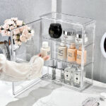 Acrylic Storage Box Transparent Wall-Mounted Bubble Mart Blind Box Hand-Made Display Cabinet Cosmetics Storage Box Storage Rack