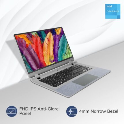 Avita Essential Celeron N4020 4GB RAM 128GB SSD 14" HD Canvas Grey Laptop Model NE14A2 (NE14A2MEC43B-CGB)